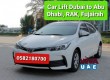 Car Lift Dubai to AbuDhabi, Al Ain, RAK, Fujairah