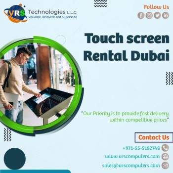 Cost Effective Touch Screen Rental Services in Dubai