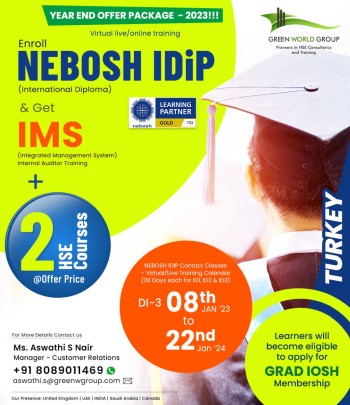 Make Your Resume in Top Priority   with the Acclaimed Nebosh I Dip in Turkey from GWG 