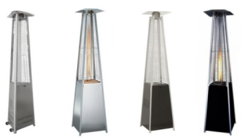 Gas and electric patio heaters