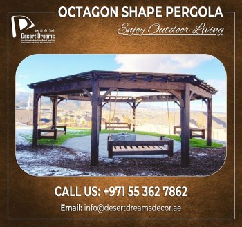 Octagon Shape Pergola in UAE