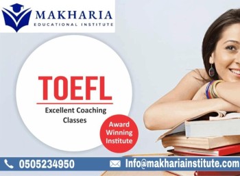 FOR TOEFL BEST CLASSES offer  at makhariya CALL- 0568723609