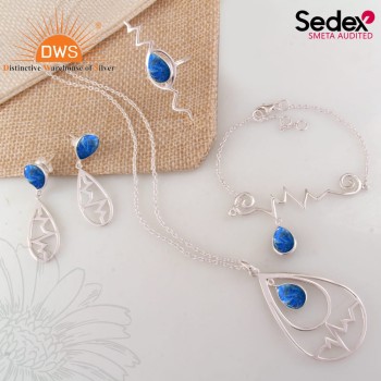 Stunning Neon Apatite Jewellery Set - Perfect for any Occasion!