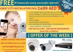 4 CCTV camera supply and INSTALLATION for only 2499