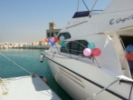 Enjoy wonderful weather onboard of a Private Yacht AED2500!