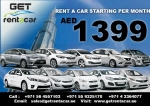 Rent a car Ramdhan deal Starting Aed 1399 Per Month