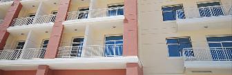 dubai land,queue point beautiful and bright 1bedroom apartment for rent