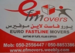 Moving Services Dubai Euro FastLine Movers 0502556447