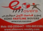 Movers Packers Storage Fujairah 0502556447