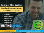 WRITINGEXPERTZ Business Plan Writing - Help Desk 0521276156 Feasibility Study in UAE 