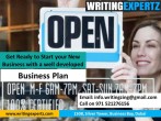 WRITINGEXPERTZ Feasibility Study report - Business Plan Writing in UAE / GCC Call 052