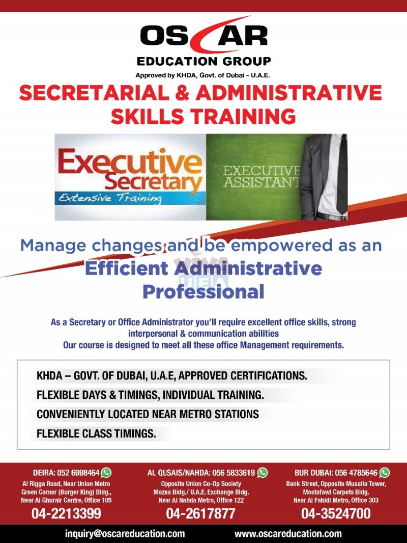 Office Administration - Classes & lessons - Al Rigga - Classes & lessons