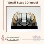 Small Scale 3D Crystal Model Dubai