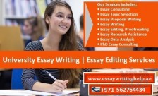 University Essay Writing/Editing Services in Dubai, UAE 