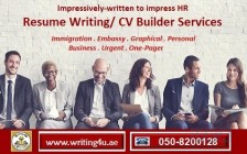 Impressive Resume/CV Builder Services in Abu Dhabi, UAE