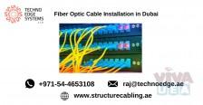 Installing Fiber Optic Cable in Dubai