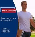 Manual Accounting course with exciting offers