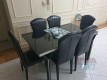 I have dining table black colour excellent condition with 6 chair