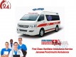 Avail Comfortable Patient from Patna by Jansewa Panchmukhi Ambulance