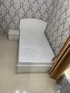 SAFE AND CLEAN CLOSED PARTITION ROOM WITH ATTACHED BATHROOM