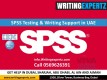 SPSS Dial 0569626391 Company for Thesis– Dissertation Data Analysis Dubai WRITINGEXPERTZ.COM 