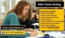 Best MBA Thesis Writing Services in Dubai, UAE 