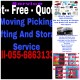 CALL ME 055 6863133 YOU WILL GET PRO STAFF FOR MOVING PICKING SERVICES