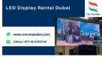 LCD & LED Screen Rental Specialties in Dubai