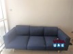 BLUE 3 SEATER SOFA FOR SALE.