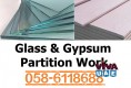 Home - Office Gypsum Glass Partation Work in Dubai