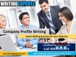 Company Profile Master in UAE by Dubai Development Writers WRITINGEXPERTZ Whatsapp On 0569626391