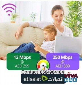 Etisalat home internet connection