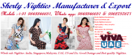  Sherly Nighties Manufacturer, Export and Whole sale