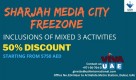 50% Discount Promo by Sharjah Media City Freezone