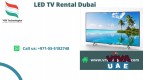 Short Term TV Rentals for Events in Dubai