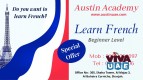 French Classes with Special offer Call 0503250097