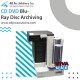 Automated CD DVD Blu-Ray Disc Archiving System