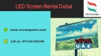 LCD Screen Hire for Events in Dubai