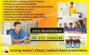 Nursing Master's Thesis & Medical Dissertation in Dubai, UAE
