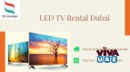 TV Hire Services for Events in Dubai UAE