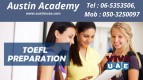 TOEFL Training With good offer in Sharjah call 0503250097