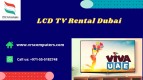 Leading Short Term TV Rental Company in Dubai