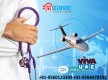 ICU Based Air Ambulance Services in Dibrugarh by Medivic