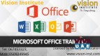 MS Office Training at Vision Institute. Call 0509249945