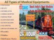 Use Medivic Train Ambulance Services in Bangalore for Transportation Facility