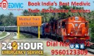 Use Safest Train Ambulance Services in Allahabad with Medical Facility by Medivic Aviation