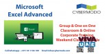 Microsoft Excel Advanced Training for Corporate or Individual