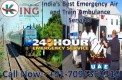 Get King Train Ambulance from Patna to Delhi for Profitable Services