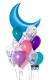 Turquoise Blue Confetti Balloons | Balloon Delivery Dubai