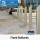 Fixed Bollards Suppliers  in UAE, Fixed Bollards in Dubai - MAK Automatic Doors